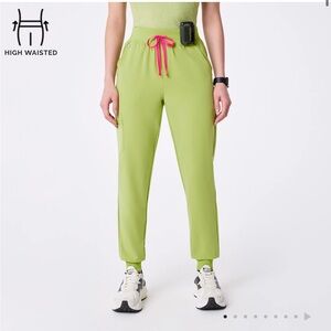 Figs High Waisted Zamora Jogger Matcha